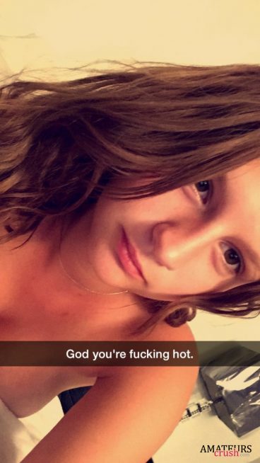 snapchat leaked with God you are fucking hot