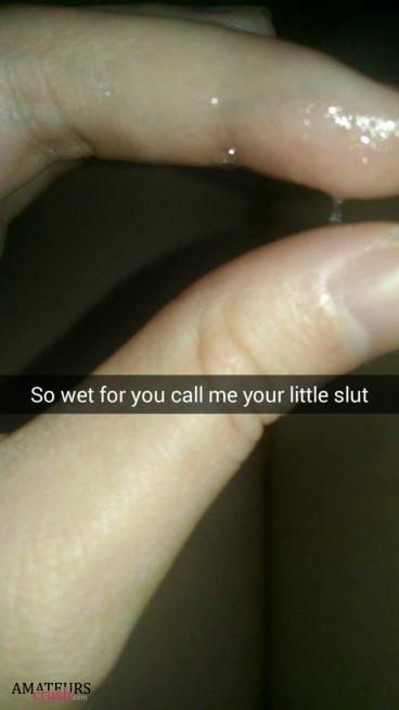 leaked snapchat showing sticky wet pussy string