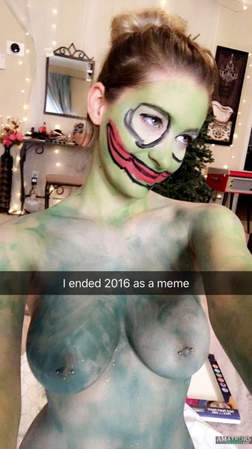 I ended 2016 as a meme Jenna Jade Premium snapchat