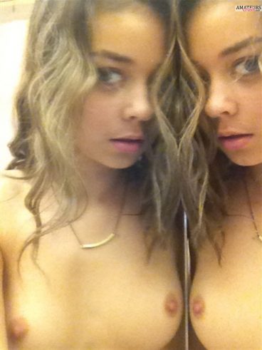 Sarah Hyland naked tits celebrity nude selfie