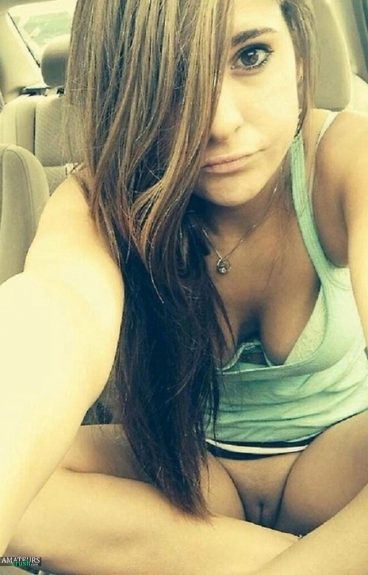 No panties upskirt sexy teen dress average in car