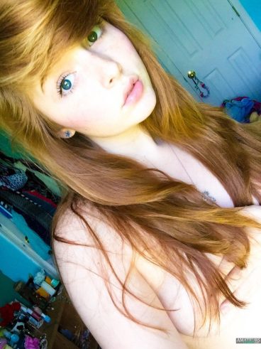 Cute young 18+ redhead teen Darin Cadence Aucoin nudes