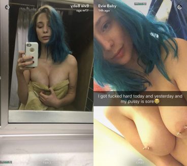 Naughty snapchat naked dressed undressed big tits college girl