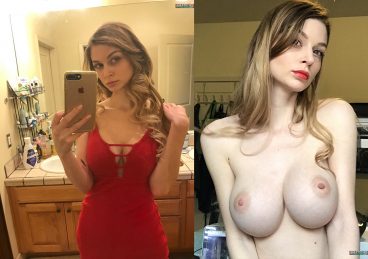 Dressed undressed Nadya Nabakova tits pic