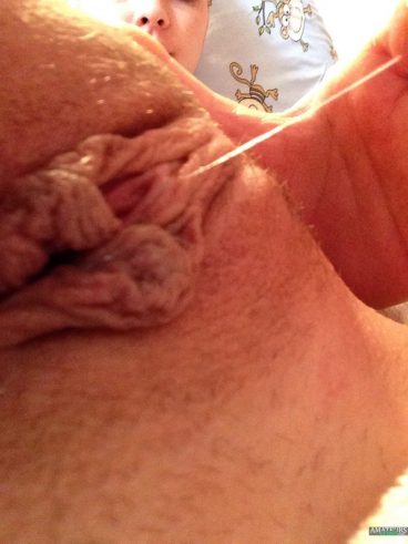 Real sticky wet Deum0s pussy string juice