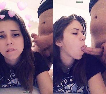 Snapchat MILF Emily exposed blowjob