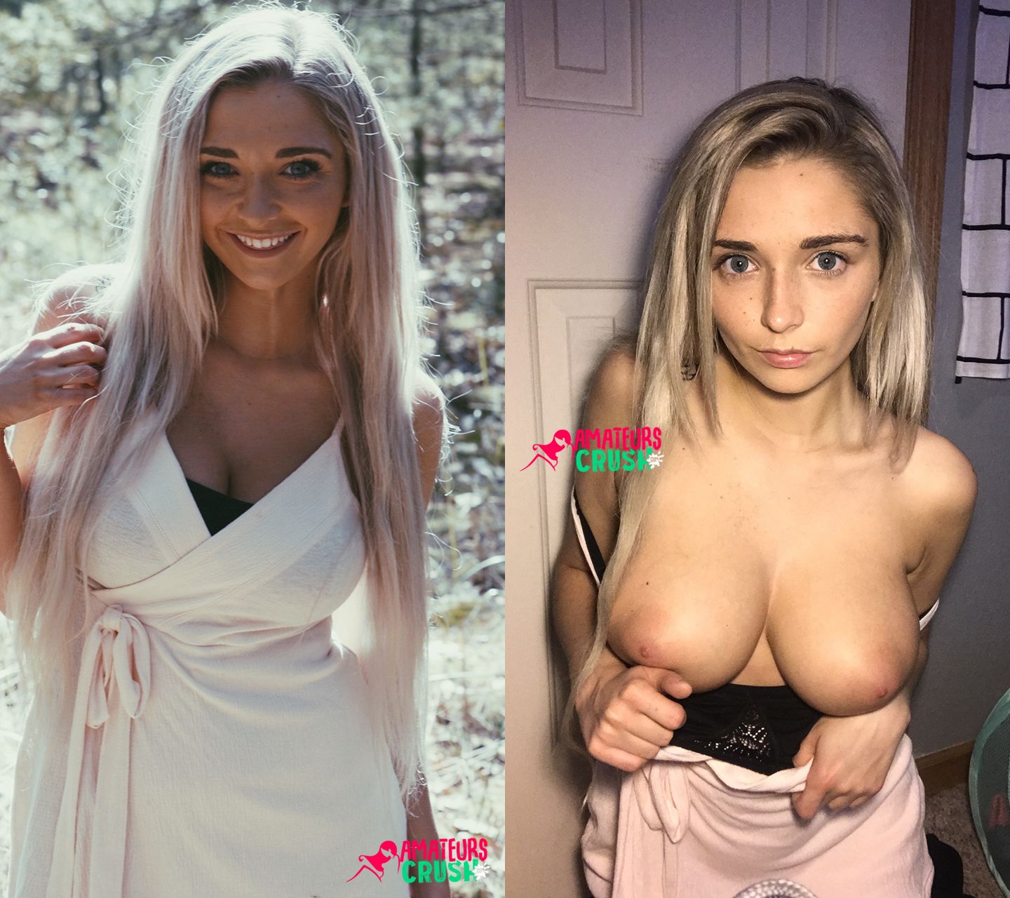 Big Beautiful Tits Blonde Goddess image photo