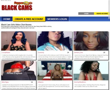 black cam girls live ebony site