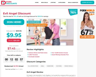 EvilAngel porn discount incredible premium deal