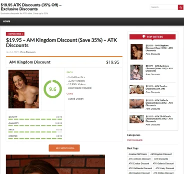 ATKDISCOUNTS.net offers amazing deals NOW for AMKINGDOM 35% OFF