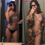 adorable 18+ teen dressed undressed naked tits college selfies slightly exposed