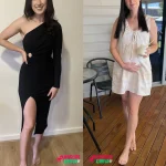 hot fuckable amateur British wife babe in her dress Jess