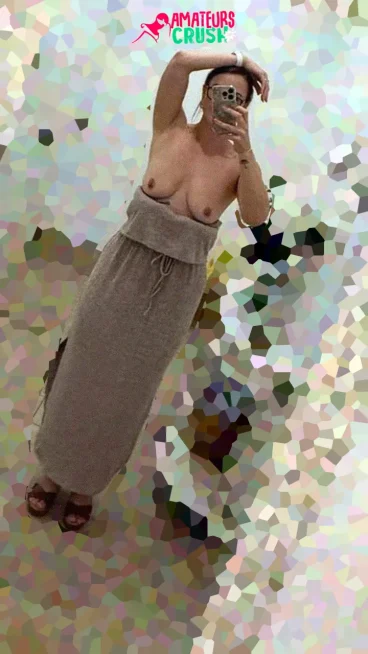 amateur fresh wife naked tits exposed in dress