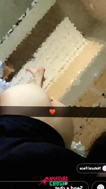 hot Ukrainian butt amateur selfie pic