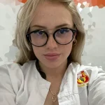 big glasses sexy cleavage bakery girl naked Ana selfies collection