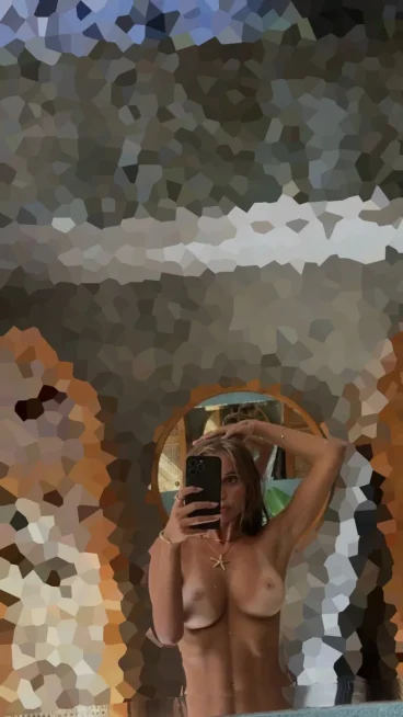 sexy amateur busty babe selfie nude tits full naked